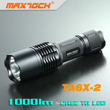 Maxtoch-TA6X-2 26650 Akku Taschenlampe Lumen Polizei Cree Led-Taschenlampe